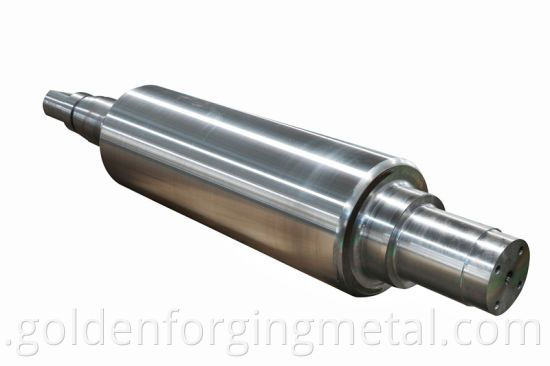 Schmieden SAE1045 Q235 A36 Stahlrotory -Rollenachse gemäß der Zeichnung